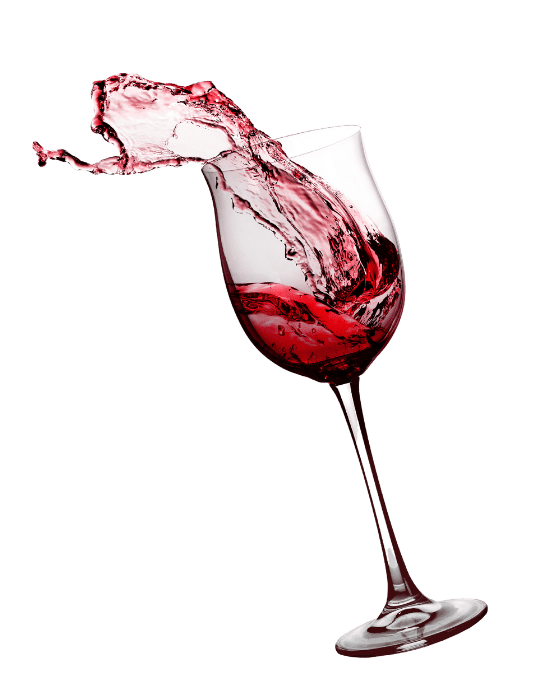 calice di vino ingrosso di bevande su pisa